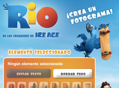 RIO - Crea un fotograma 